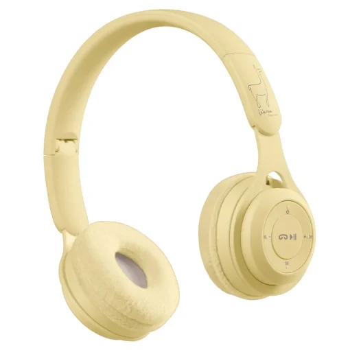 Children’s Wireless Headphones - Yellow Pastel