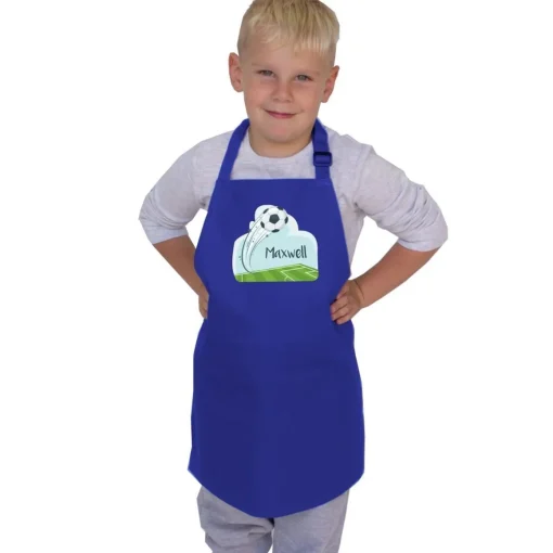 Football Personalised Apron - Age 3-6