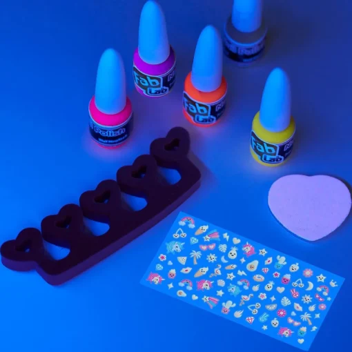 Glow in the Dark Nail Art