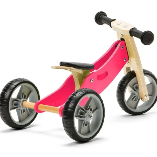 2 in 1 Bike - Pink (Tricycle / Balance Bike)