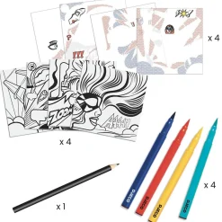 Inpsired by Roy Lichtenstein - Superheroes Art
