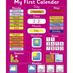 My First Calendar (Pink)