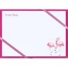 Named Cards - Flamingos