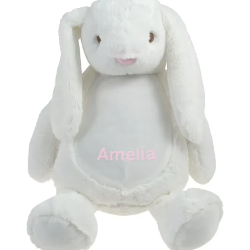 Personalised Bunny Soft Toy (White)