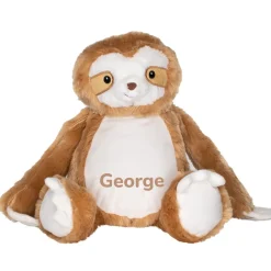 Personalised Sloth Soft Toy