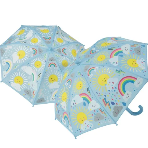 Sun & Clouds Colour Changing Umbrella