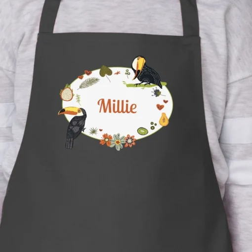 Toucans Personalised Apron - Age 7-10