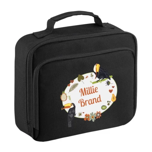 Toucans Personalised Lunch Bag